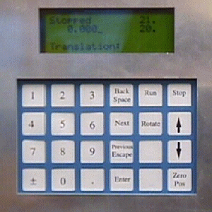 Controller Front Panel